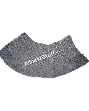 8 mm Aventail Flat Riveted Flat Solid Ring Chain Mail Camail